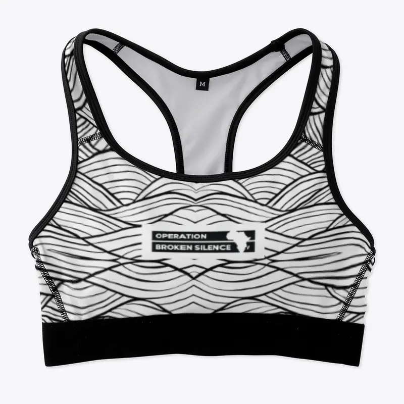 Stripes Sports Bra